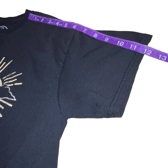 Life’s Too Short Take It Easy Mens Crewneck T Shirt Tee Graphic Skeleton Medium - Picture 9 of 10